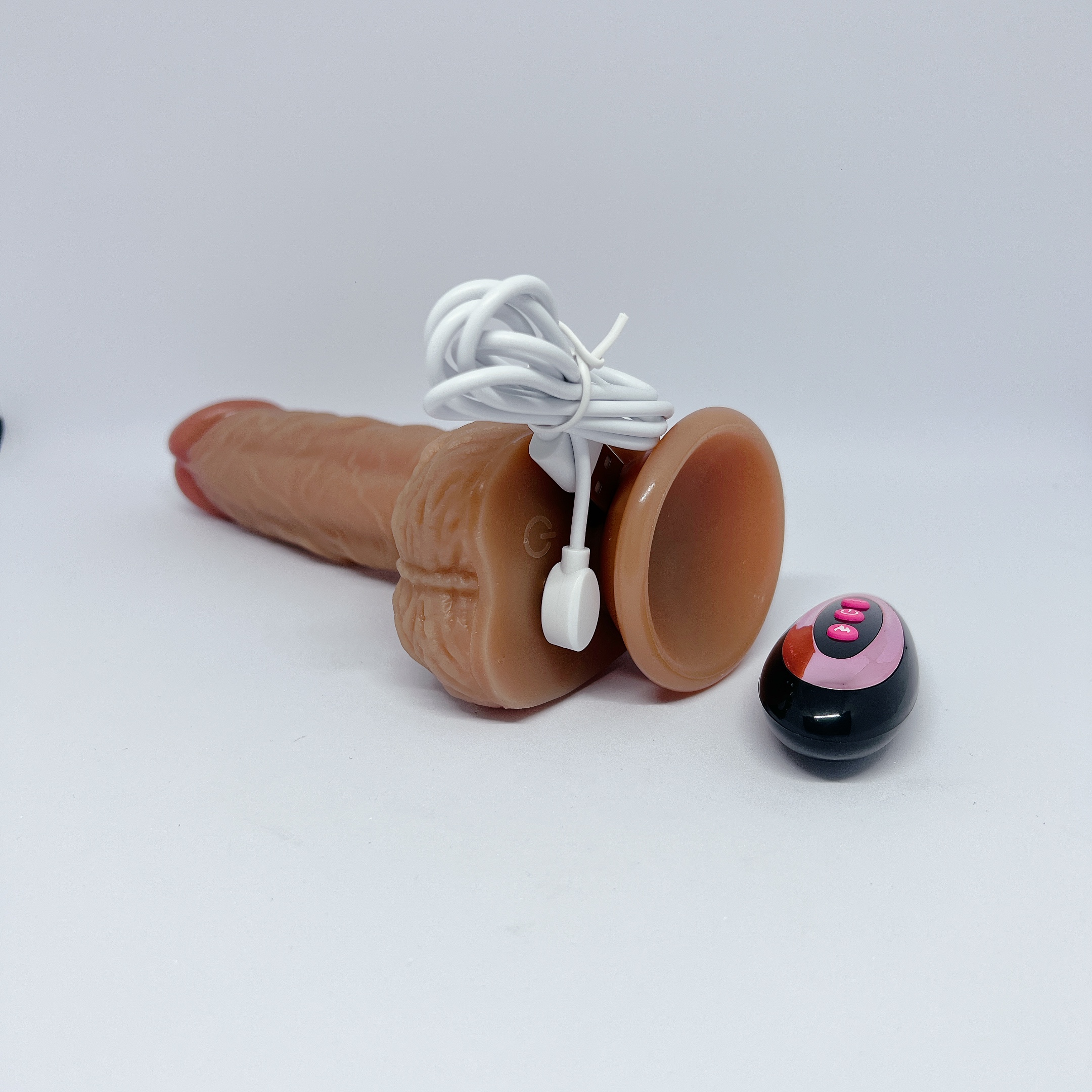 Dương Vật Massage Rung Thụt Sưởi Ấm Hana