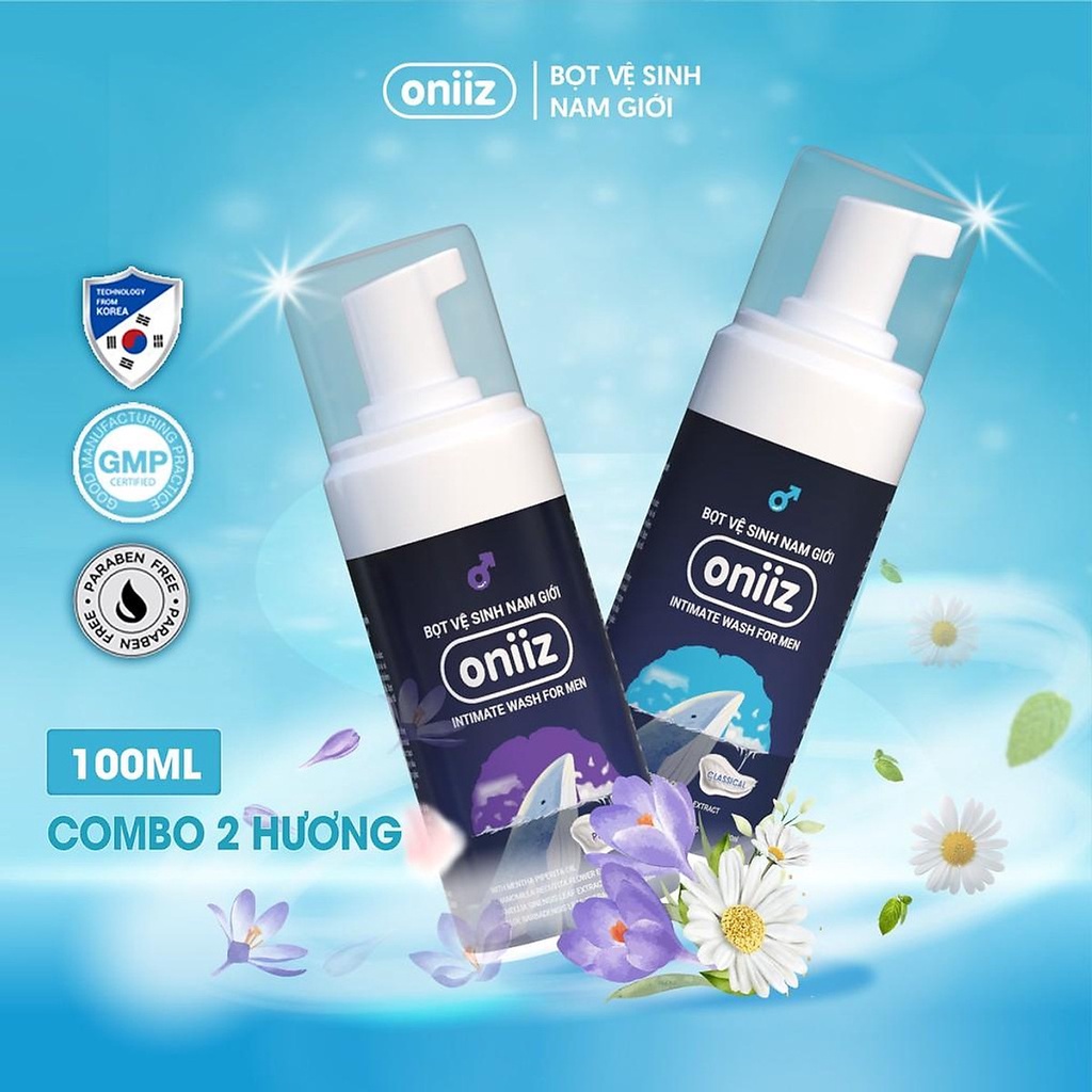 Bọt Vệ Sinh Nam Giới Oniiz Hương Classical