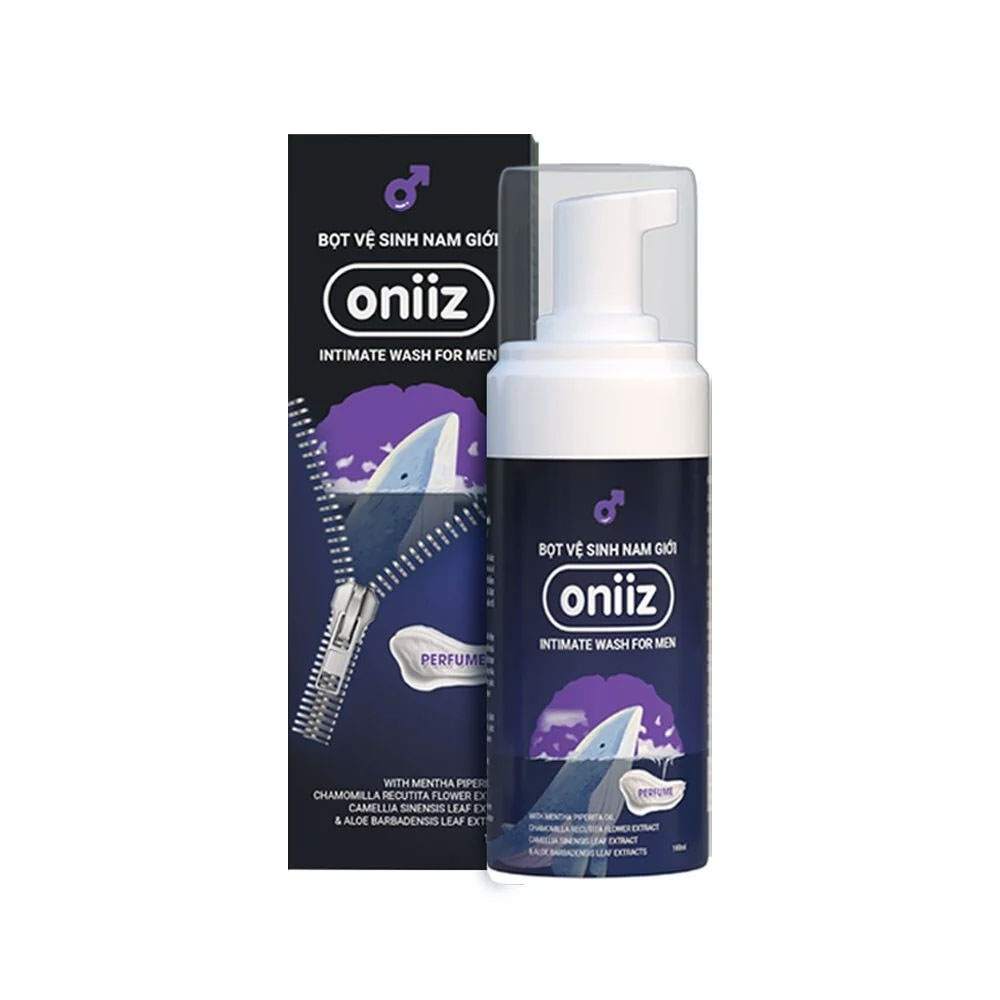 Bọt Vệ Sinh Nam Giới Oniiz Hương Perfume - Dung Dịch Vệ Sinh Nam Tạo Bọt 100ml
