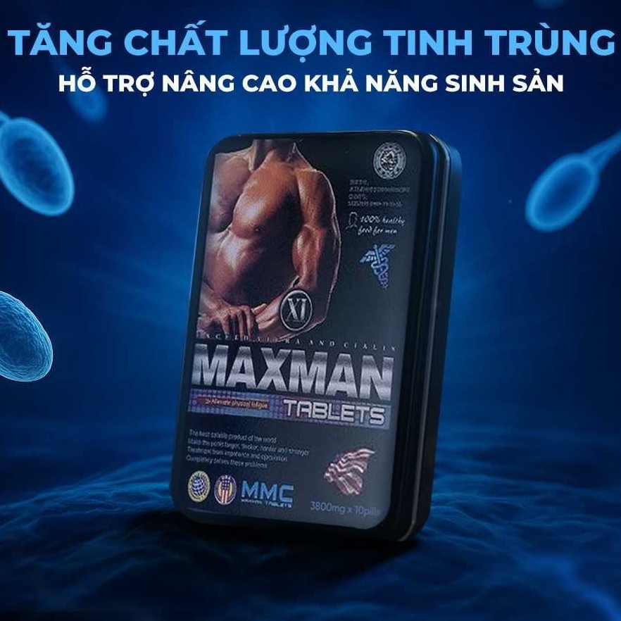 Viên uống Maxman - Hỗ trợ sức khỏe nam giới