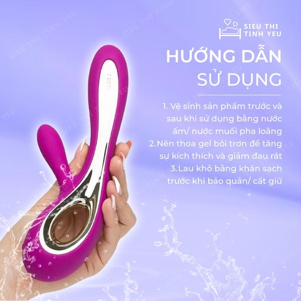 Dương vật giả cao cấp Lelo Soraya 2