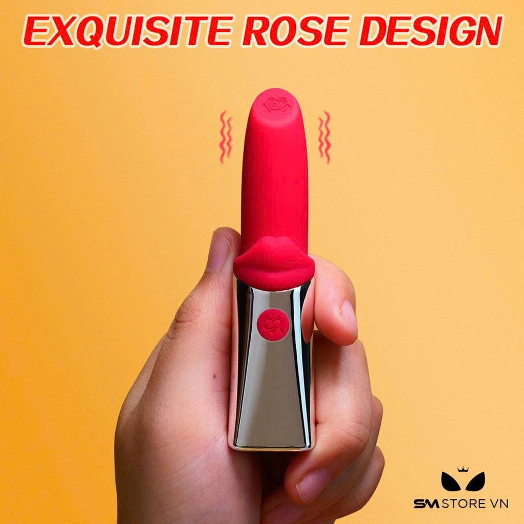 Trứng rung thỏi son môi silicon