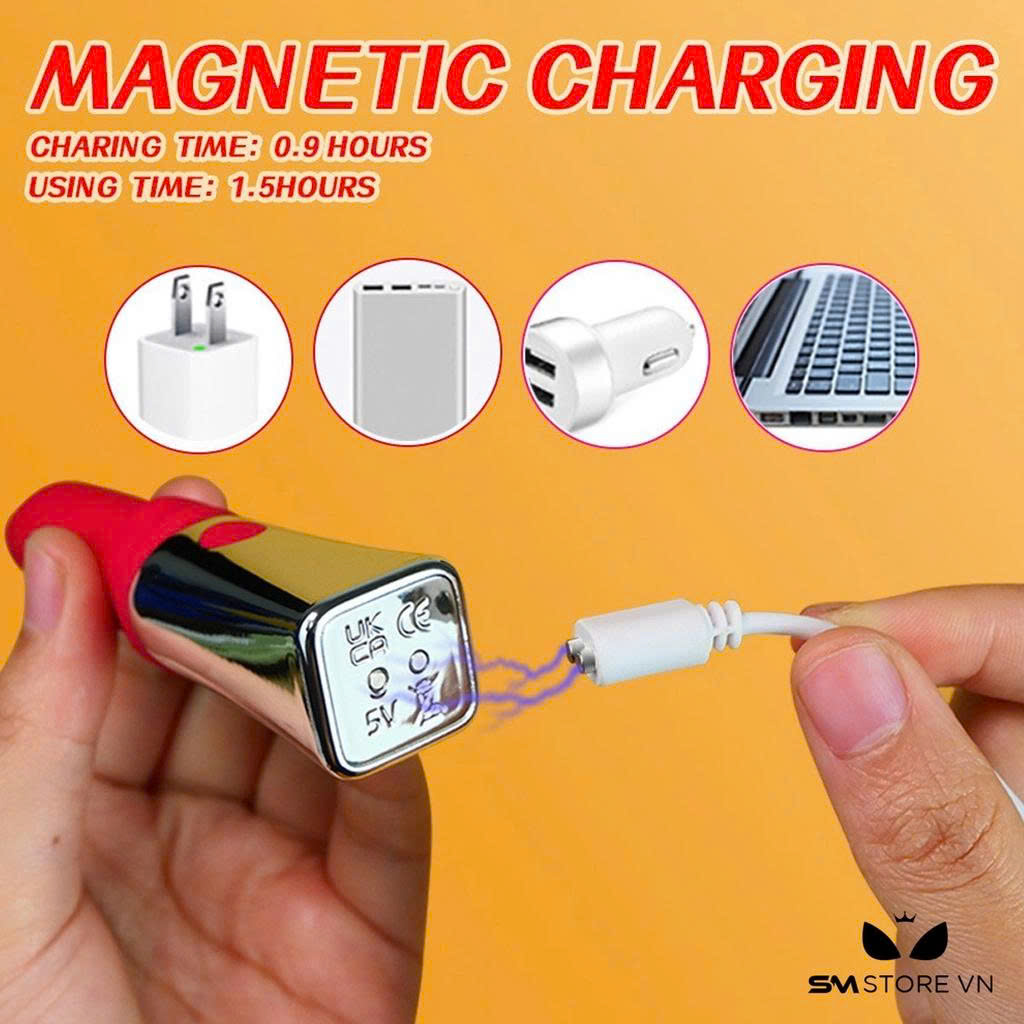 Bảo quản trứng rung thỏi son môi