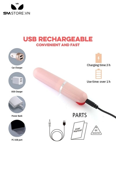 Trứng rung ngụy trang thỏi son