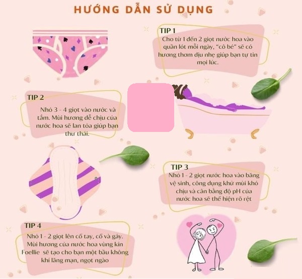 Nước Hoa V&ugrave;ng K&iacute;n Foellie Xanh Eau De Vogue