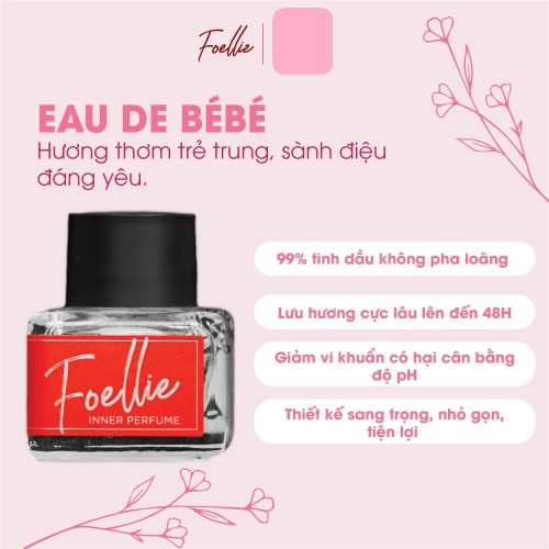 Nước hoa vùng kín Foellie Foellie Eau De Bebe