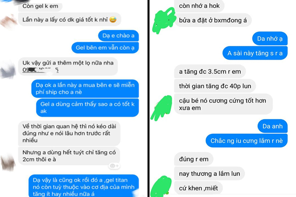 Đ&aacute;nh gi&aacute; Gel Titan gold của Nga của người d&ugrave;ng