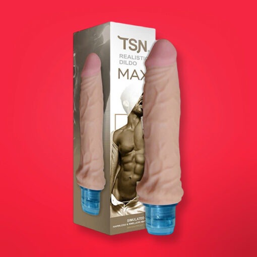 Dương vật giả TSN Max Realistic Dildo rung đa tần số Rung Cực Sướng - Chính Hãng