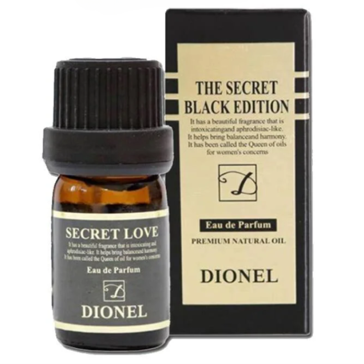 Nước Hoa V&ugrave;ng K&iacute;n Dionel Secret Love Black Edition 5ml
