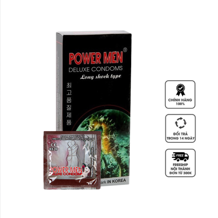 Bao cao su Powermen C&aacute; Ngựa