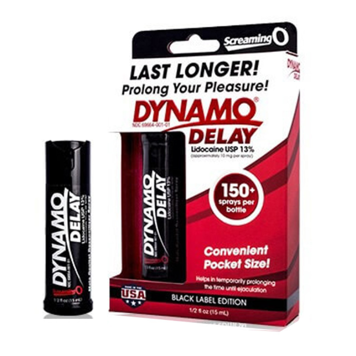 Chai Xịt Dynamo Delay Black Label Edition
