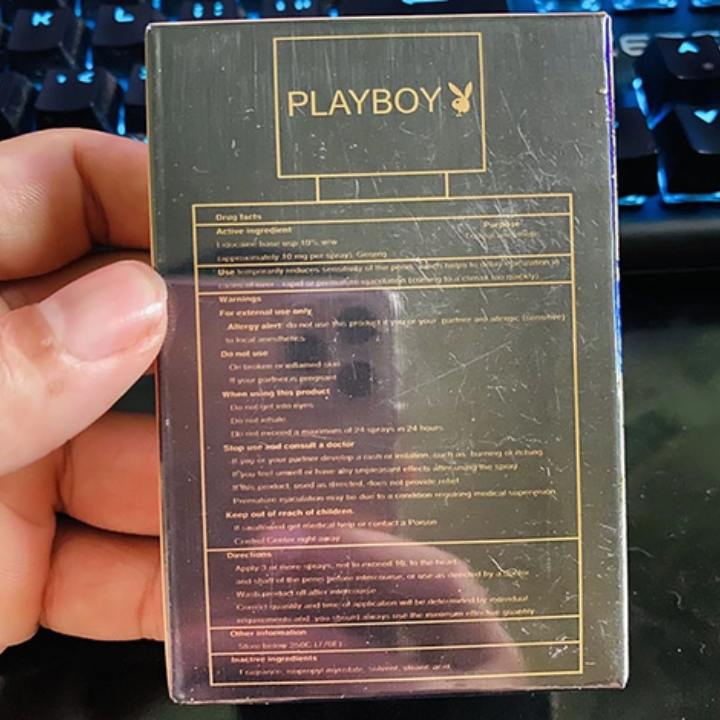 Chai Xịt Playboy Vip