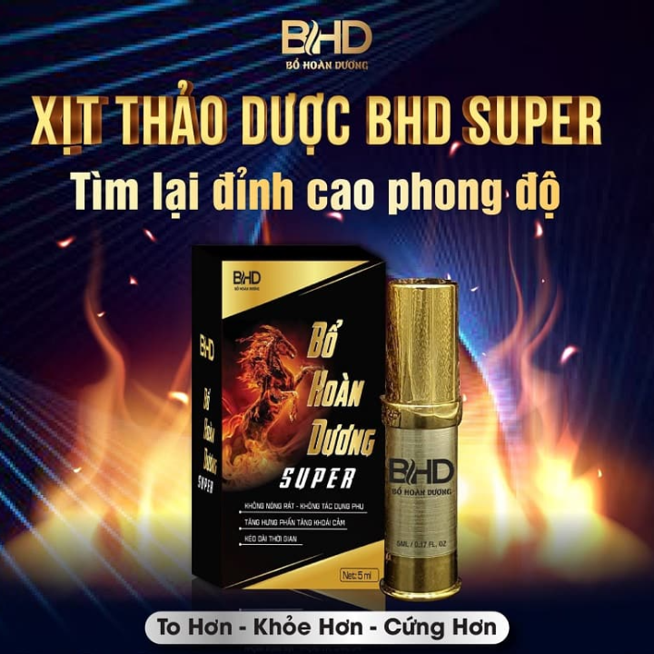 Chai Xịt Bổ Ho&agrave;n Dương Super