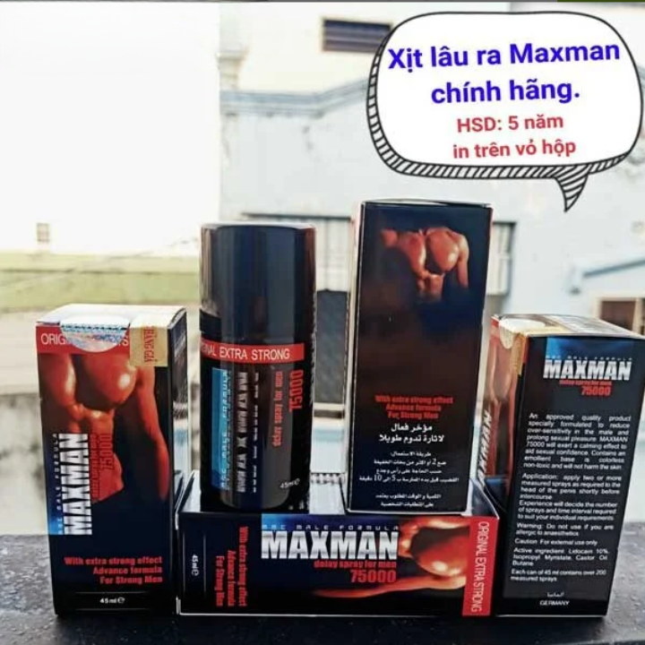 Xịt Maxman
