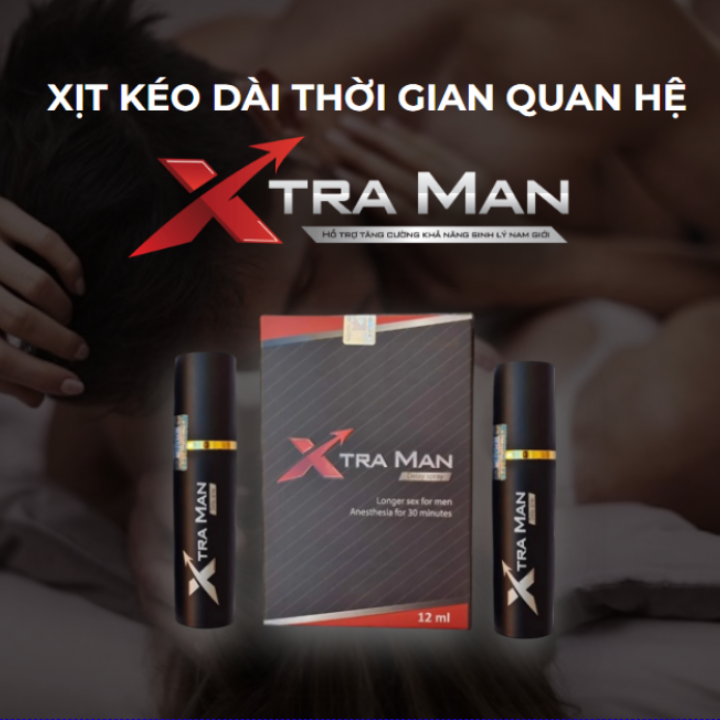 Xịt Xtraman Ch&iacute;nh H&atilde;ng