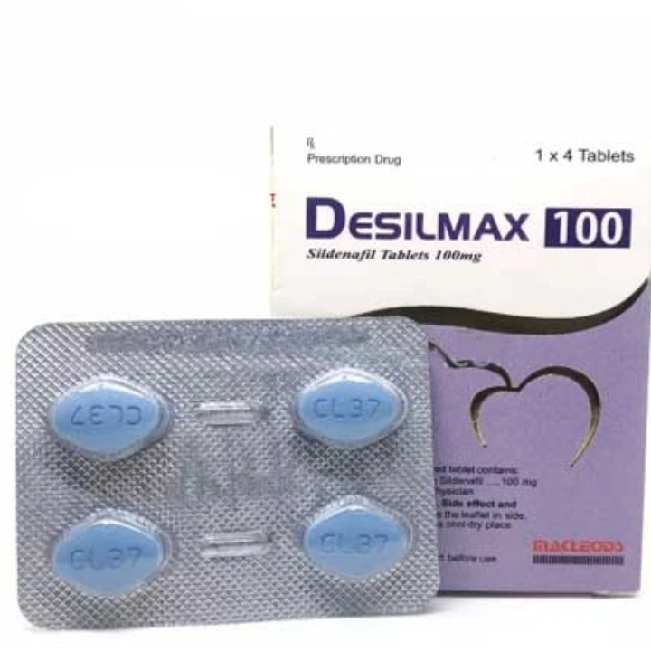 Vỉ 4 Viên Uống Desilmax 100mg