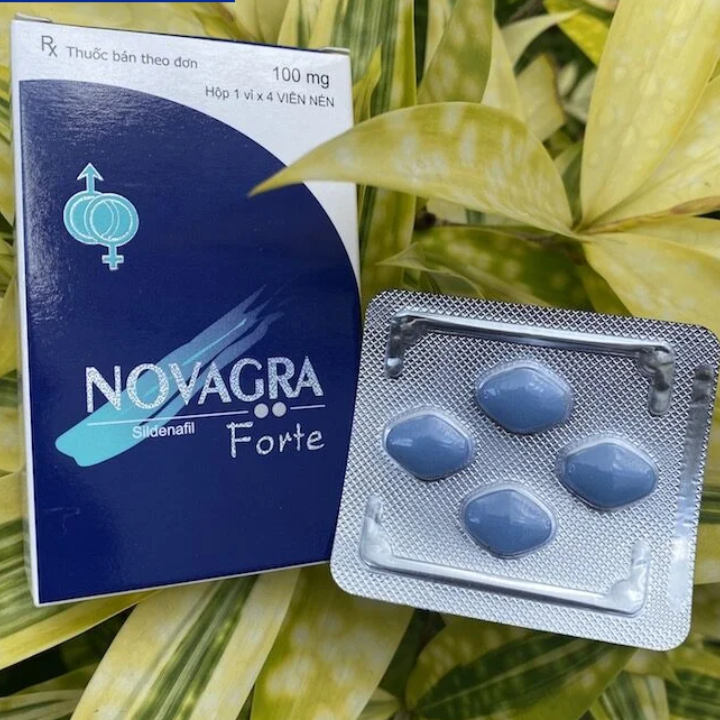 Vỉ 4 Vi&ecirc;n Uống Novagra Forte 100mg