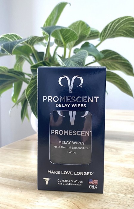 Khăn lau cho nam Promescent Delay Wipes USA 1