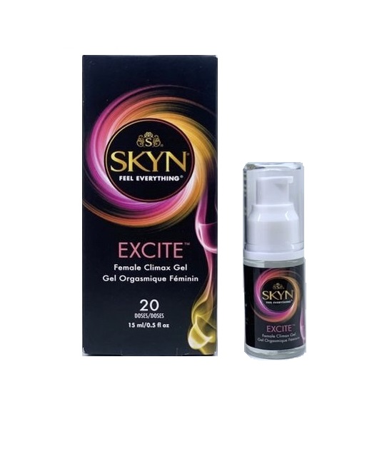 Gel b&ocirc;.i trơ.n Tăng Kho&aacute;i Cảm Cho Nữ Cao Cấp Skyn Excite 15ml 1