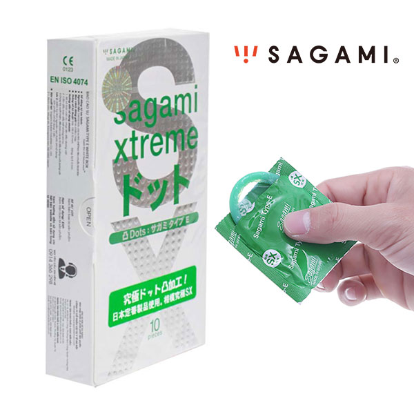 Bao Cao Su C&oacute; Gai Sagami Xtreme White Nhật Bản 1