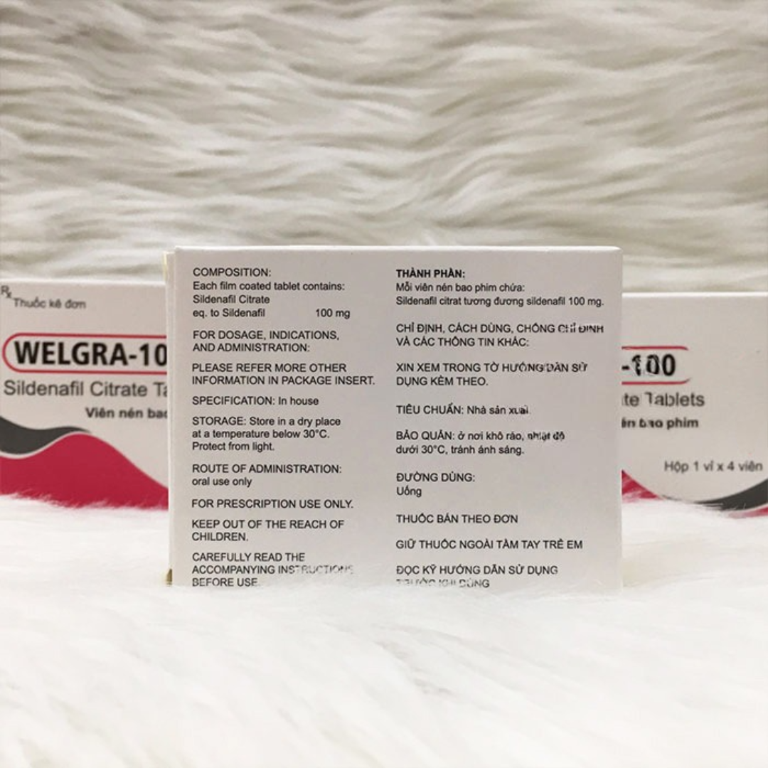 Viên uống Welgra dành cho nam giới 1