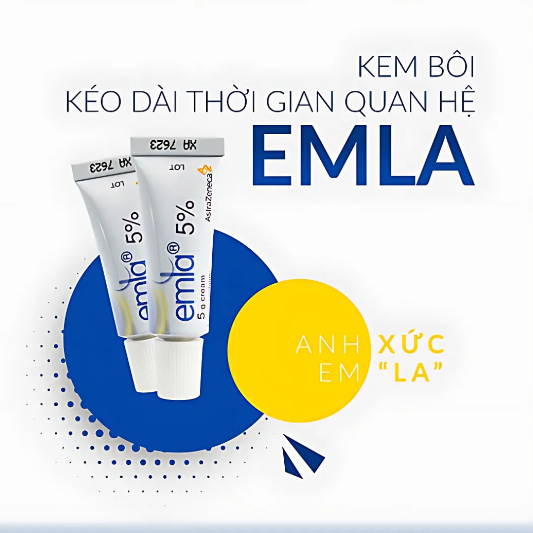 Kem B&ocirc;i E.m.l.a 5% của Thụy Điển 1