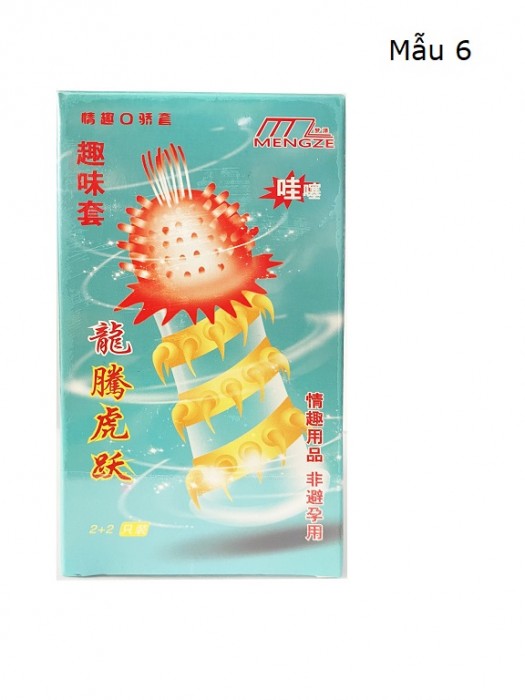 Bộ 2 Hộp Cao Cao Su Gai G&acirc;n Lớn Super Gold Ch&iacute;nh H&atilde;ng - 4 C&aacute;i 1