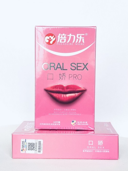 Bao Cao Su Cho Lưỡi Oral Ch&iacute;nh H&atilde;ng - Hộp 10 Chiếc 1