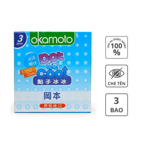 Bao Cao Su Hương Bạc Hà Có Gai Của Nhật Okamoto Dot De Cool 1