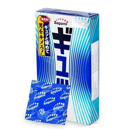 Sagami Tight Fit Si&ecirc;u Mỏng 6 Đường G&acirc;n &Ocirc;m Kh&iacute;t Nhập Khẩu Nhật Bản 1