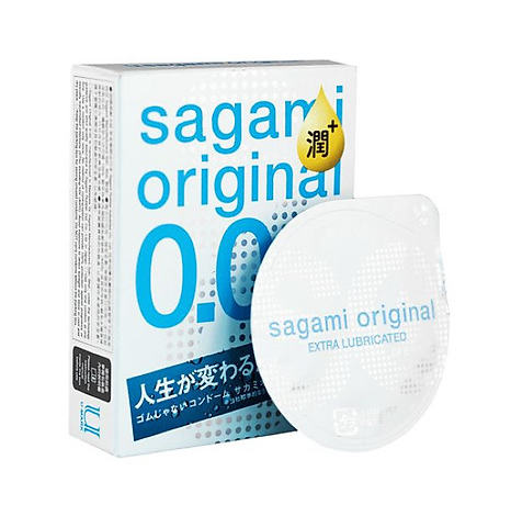Sagami 0.02 Nhiều gel b&ocirc;.i trơ.n Si&ecirc;u Mỏng Nhật Bản H3 1