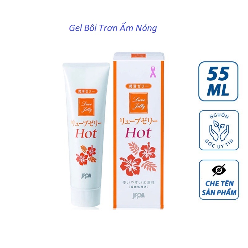 gel b&ocirc;.i trơ.n Jex Luve Jelly Hot Cao Cấp Nhật Bản 1