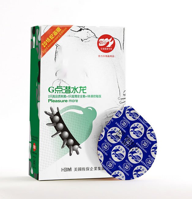 Combo 2 Hộp Bao Cao Su Bi Gai Lớn HBM (Giao C&ugrave;ng Loại) 2