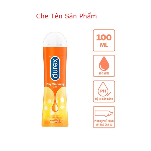 Durex Play Warming gel b&ocirc;.i trơ.n Nữ Gi&uacute;p Tăng Độ Ẩm Tự Nhi&ecirc;n 1