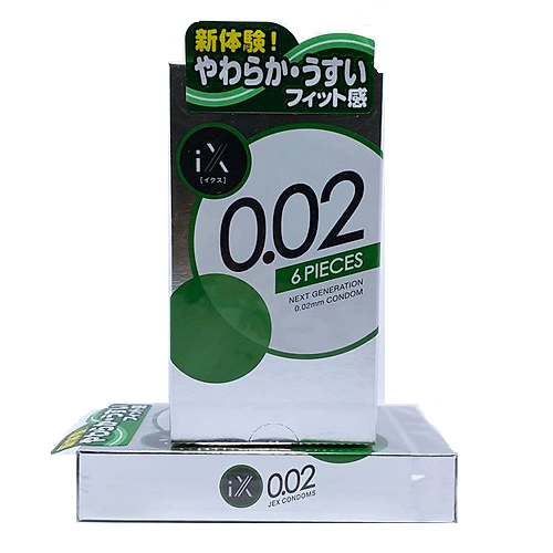 Bao Cao Su 0.02 Nhật Bản Siêu Mỏng Nhiều gel bô.i trơ.n Jex IX 6s 1