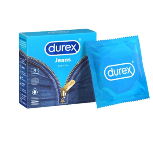 Bao Cao Su Durex Jeans Easy On Nhiều Chất B&ocirc;i Trơn Combo 3 2