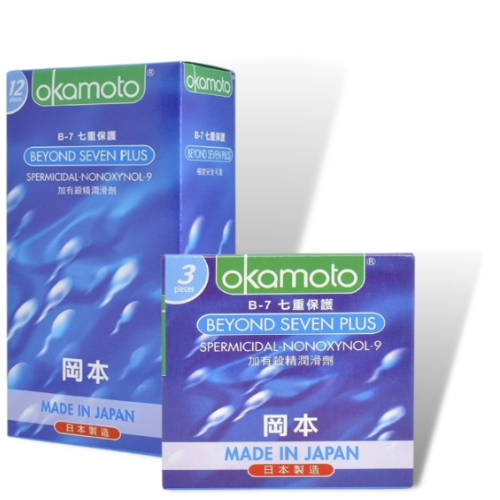 Bao Cao Su Size Lớn Okamoto Beyond Seven Plus Mỏng Trơn 2