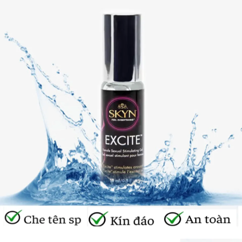 gel b&ocirc;.i trơ.n Tăng Kho&aacute;i Cảm Cho Nữ Lifestyles Excite 1